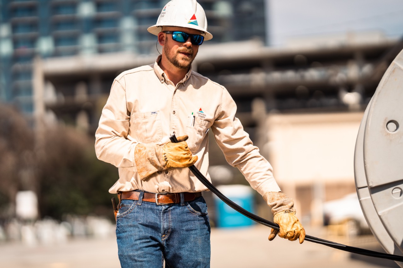 Delivering Energy Lineworker Nathan