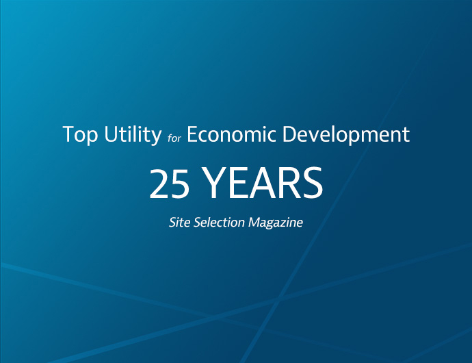 Georgia Power has been honored as a Top Utility for Economic Development by Site Selection Magazine for the 25th consecutive year.