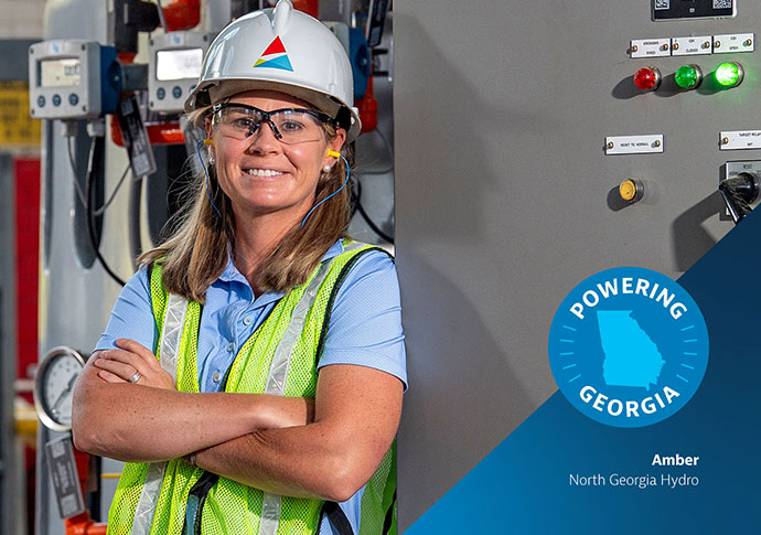 Amber, Hydro modernization project manager at North Georgia Hydro