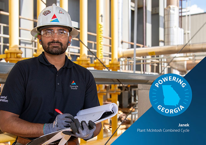 Janek, Engineer at Plant McIntosh CC