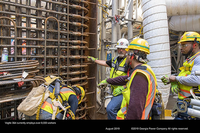 Vogtle 3&4 currently employs over 8,000 workers